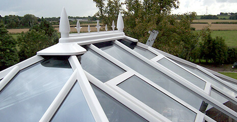 Conservatory glass roof