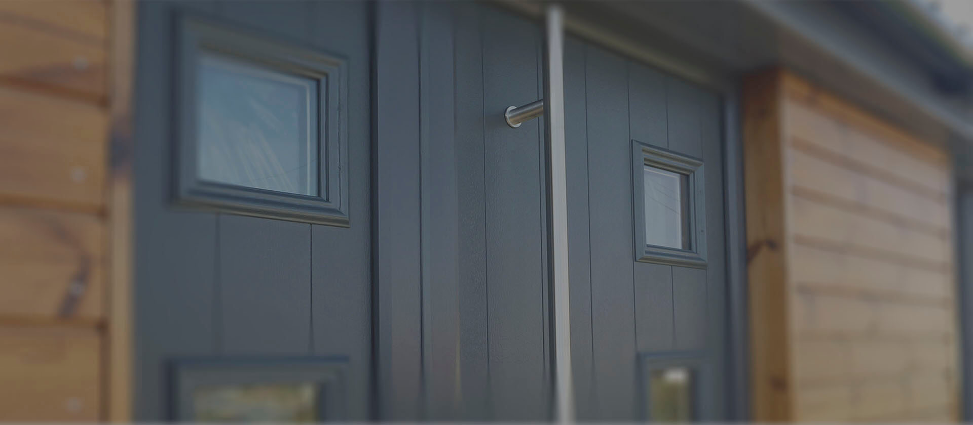 Banner blurred composite doors