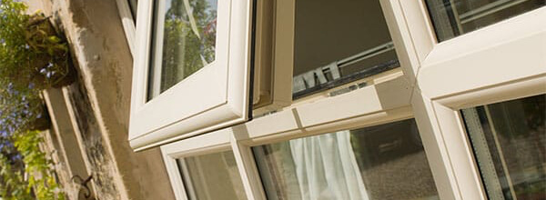 white triple glazing