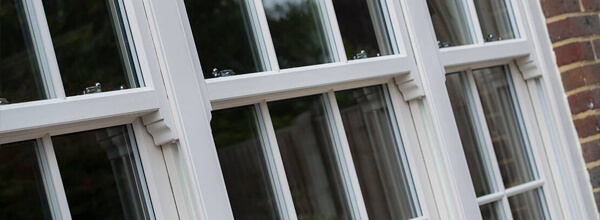 white vertical slider