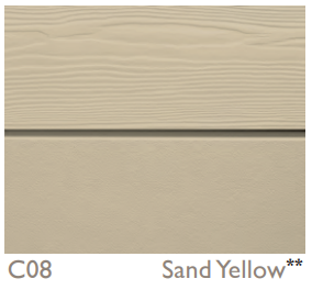 Sand Yellow Cladding