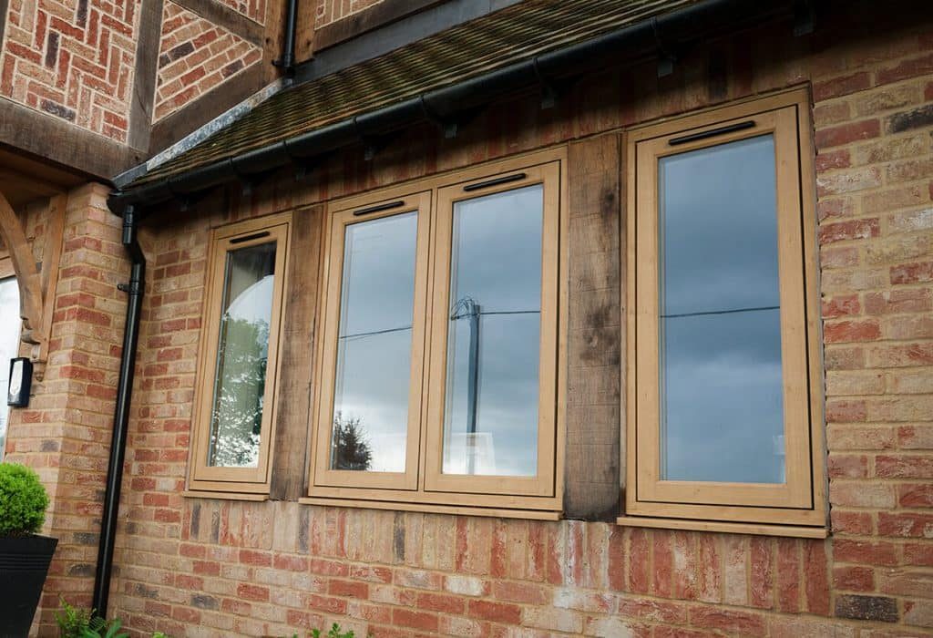 Oak effect Residence 9 window