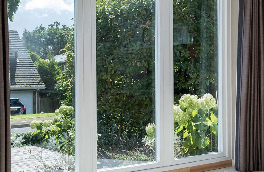 Double glazing bifold