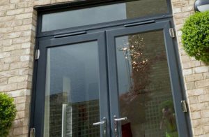 Black French Doors